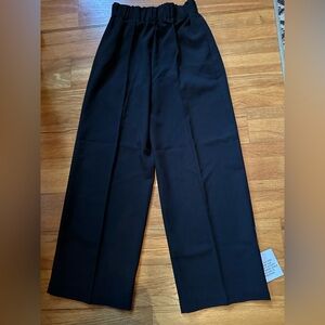 ASOS Women's Black Wide-Leg Trousers